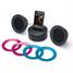 iHome Multimedia Stereo Speakers with Dock for iPod - Black